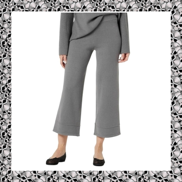 The Drop Pants - Nwt THE DROP knit Wide Leg Cropped Pants Size Medium
